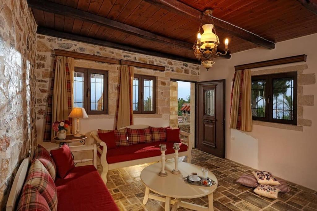 فيلا Stone House With Sea View Achlia المظهر الخارجي الصورة
