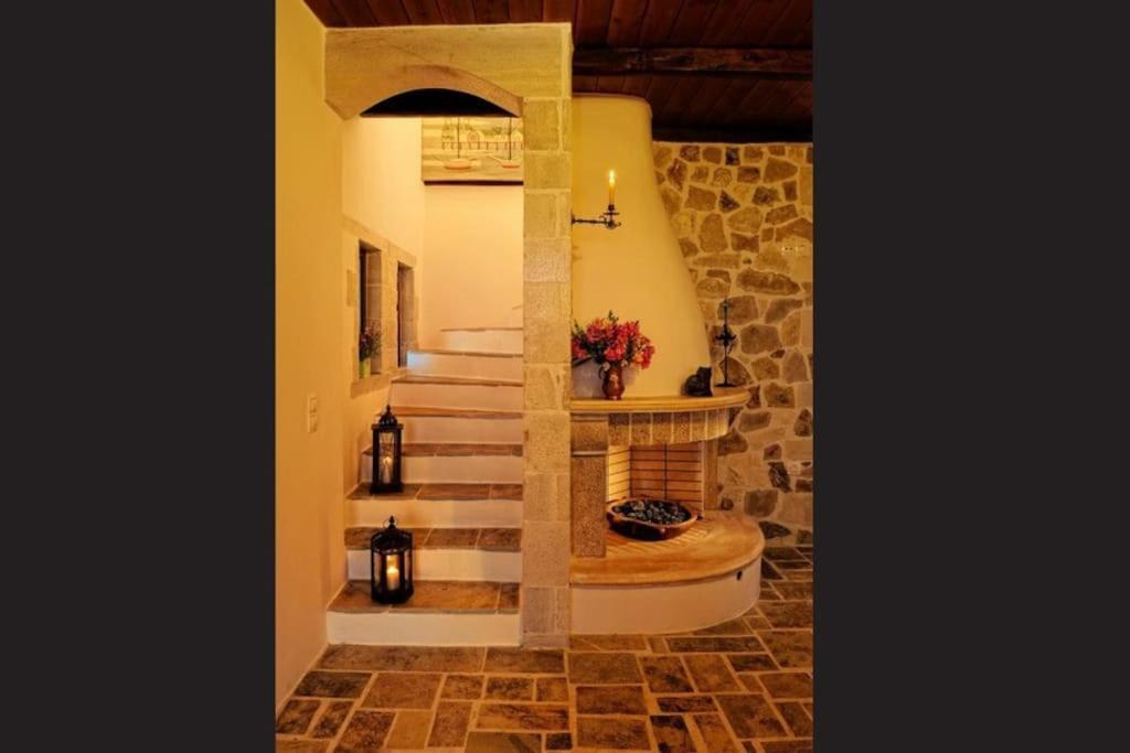 فيلا Stone House With Sea View Achlia المظهر الخارجي الصورة
